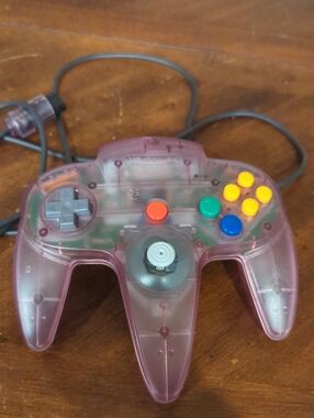 Official N64 Controller Atomic Purple OEM Nintendo 64 Authentic
